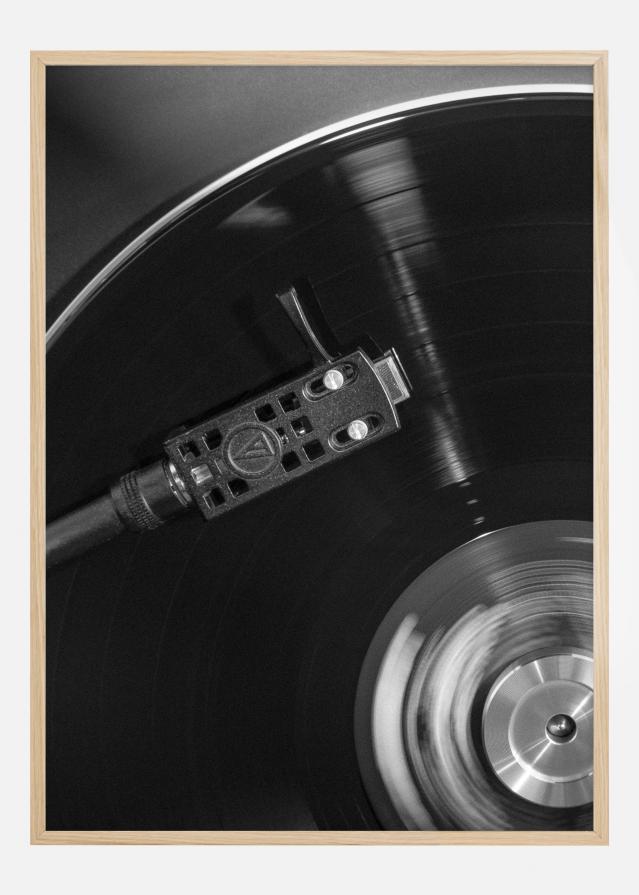 Vinyl player Plakat