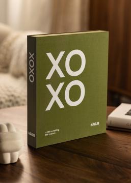 KAILA XOXO Olive - Coffee Table Photo Album (60 Crne Stranice / 30 listova)