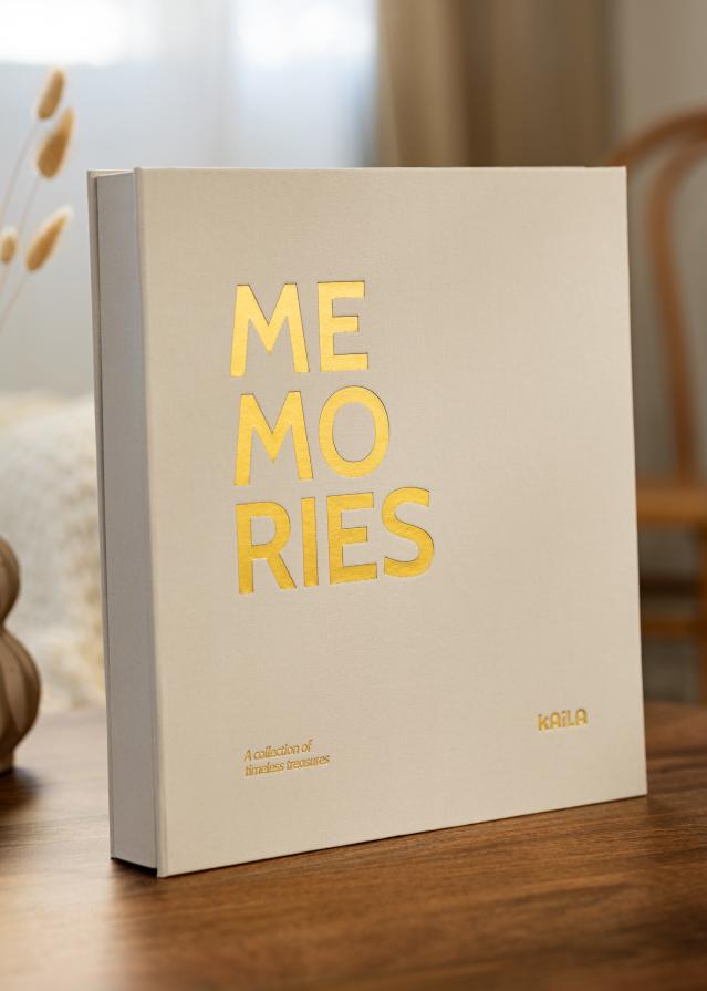 KAILA Album za slike Memories Creme - 600 kapacitet slika 11x15 cm