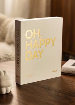 KAILA OH HAPPY DAY Creme - Coffee Table Photo Album (60 Crne stranica)