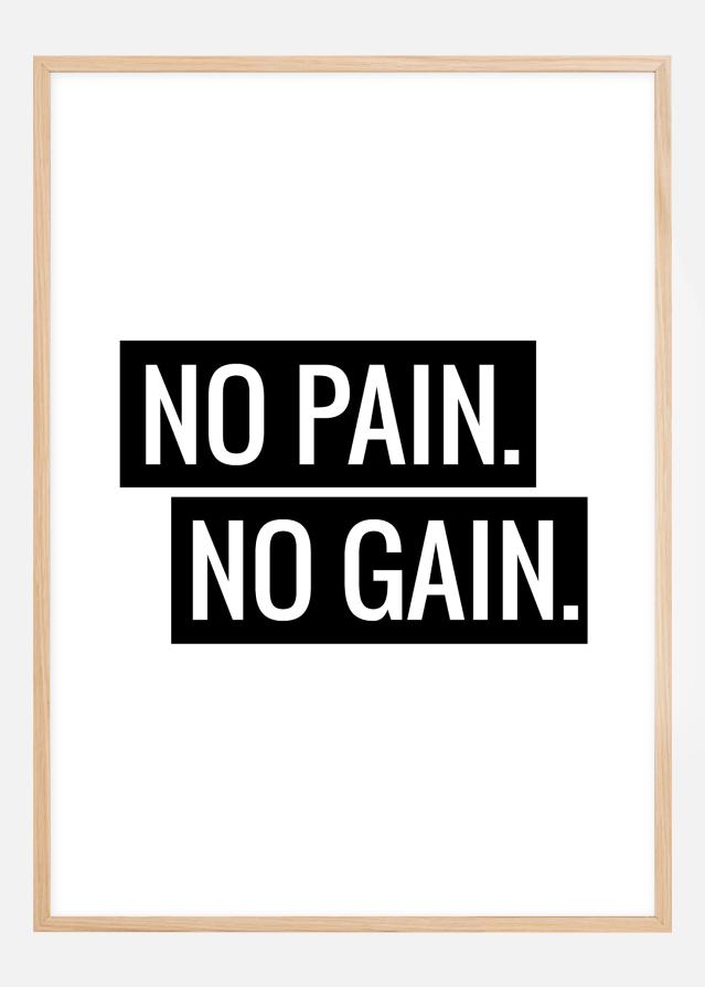 No Pain No Gain Plakat