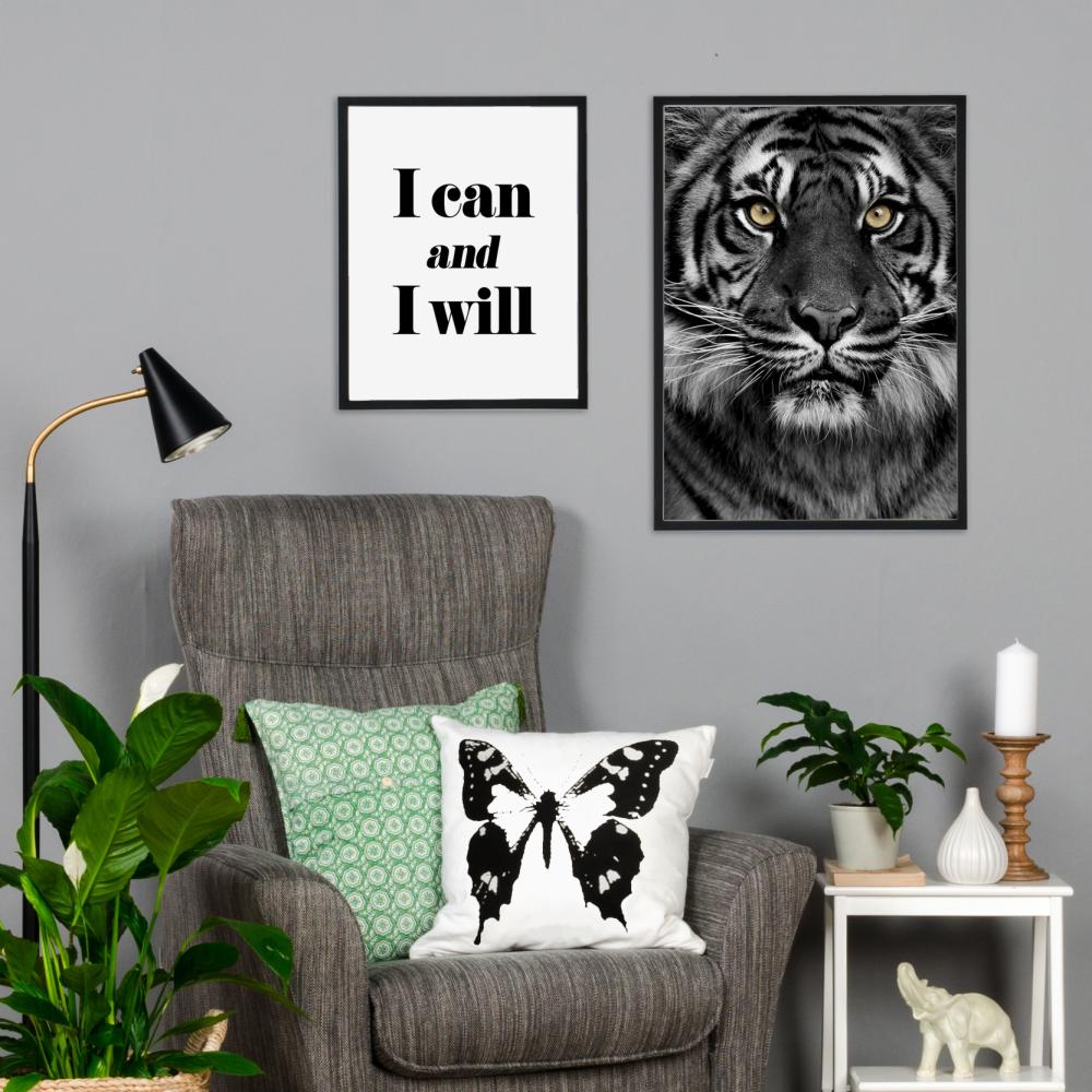 I can and I will Plakat