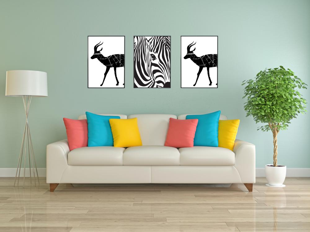 Zebra Plakat