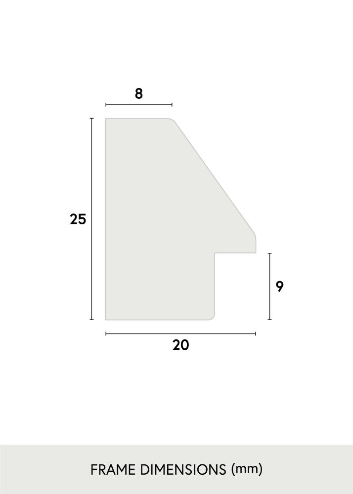 Okvir Globe Crno 13x18 cm