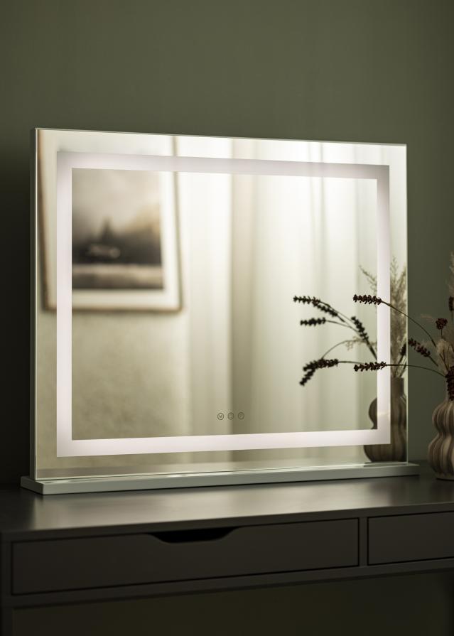 KAILA Kozmetičko ogledalo Vanity LED Bijelo 80x65 cm