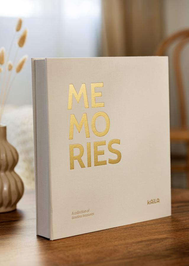 KAILA Album za slike Memories Cream - 600 kapacitet slika 10x15 cm