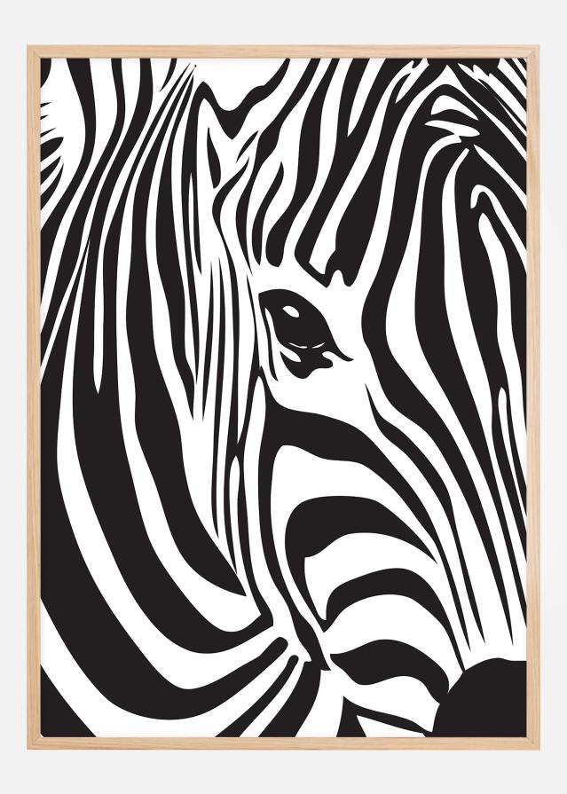 Zebra Plakat