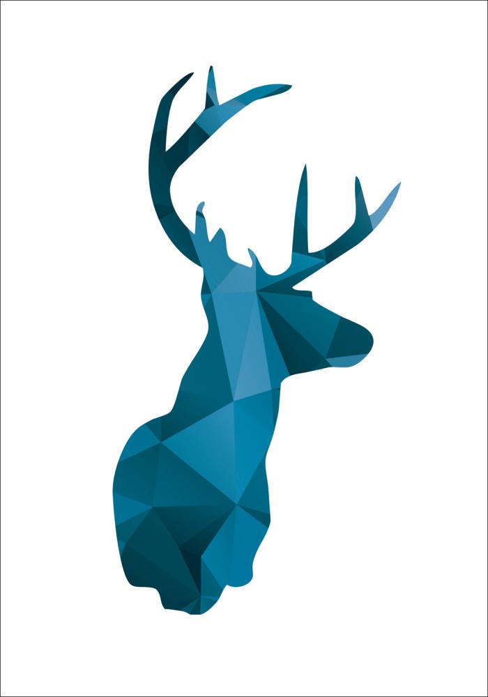 Deer - Plava Plakat