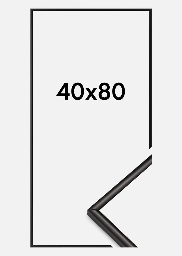 Okvir Scandi Akrilno staklo Mat Crna 40x80 cm