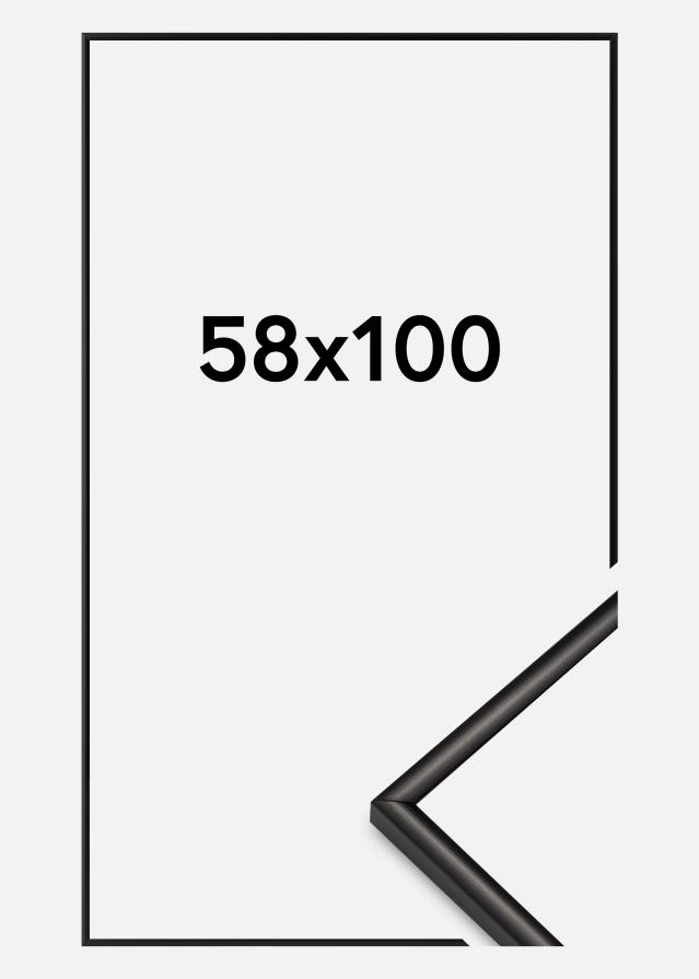 Okvir Scandi Akrilno staklo Mat Crna 58x100 cm