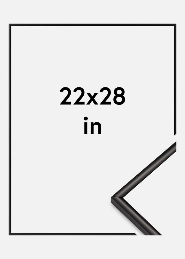 Okvir Scandi Akrilno staklo Mat Crna 22x28 inches (55,88x71,12 cm)