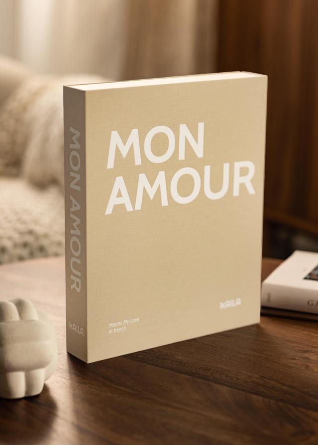 KAILA MON AMOUR - Coffee Table Photo Album (60 Crne Stranice / 30 listova)