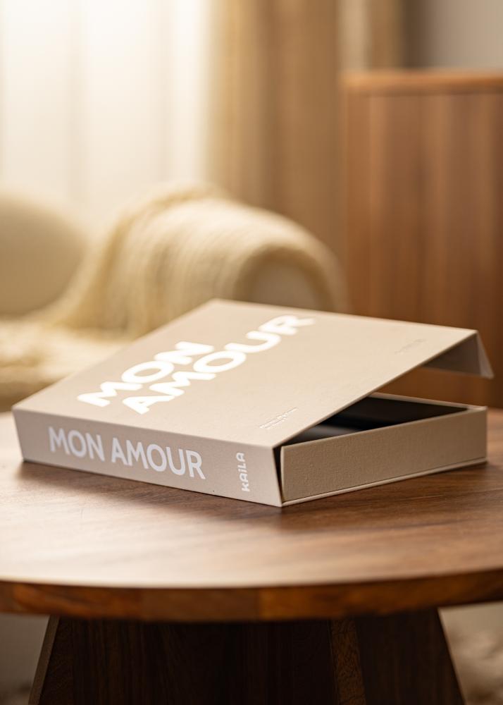 KAILA MON AMOUR - Coffee Table Photo Album (60 Crne Stranice / 30 listova)