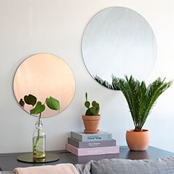 Okrugla ogledala - tonirana ogledala